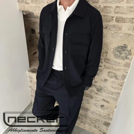 GIACCA MEG 611 BLU
