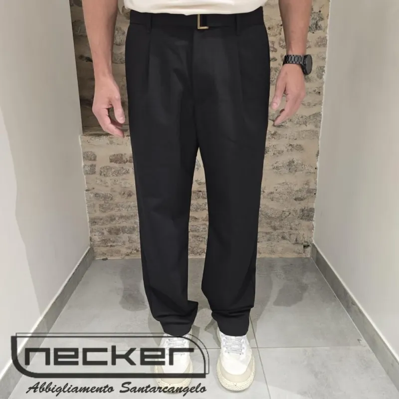 PANTALONE FABIO 6051 NERO