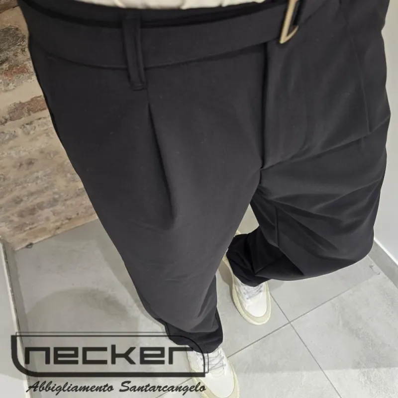 PANTALONE FABIO 6051 NERO