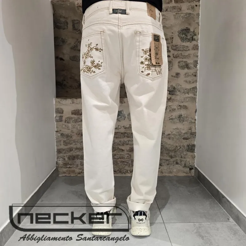 JEANS YELLOWSTONE RICAMATO RBANAT