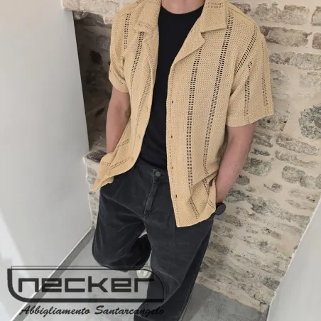 CAMICIA 0074 BEIGE