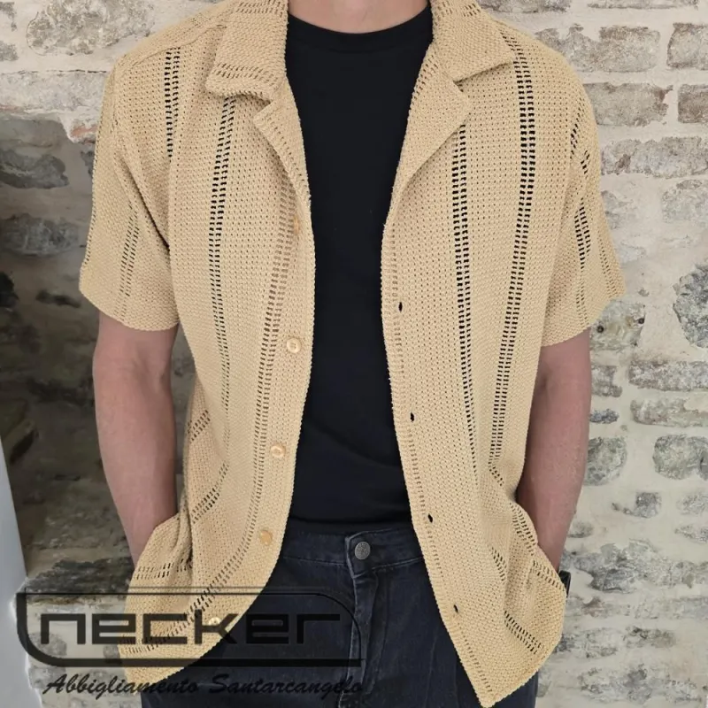 CAMICIA 0074 BEIGE