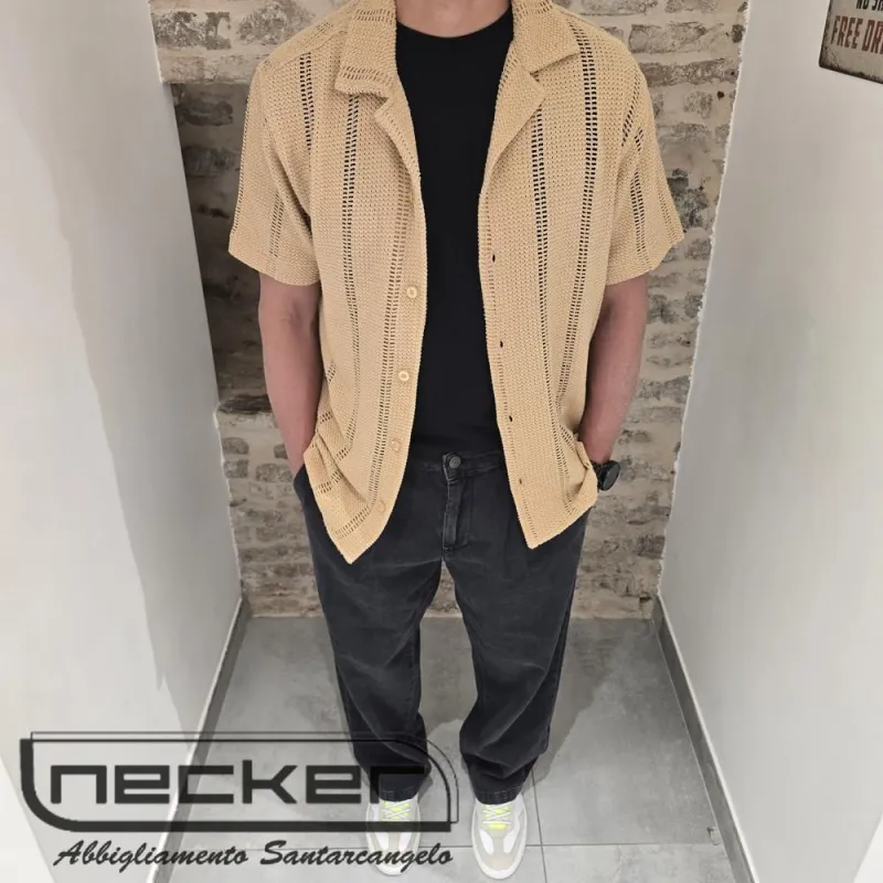 CAMICIA 0074 BEIGE
