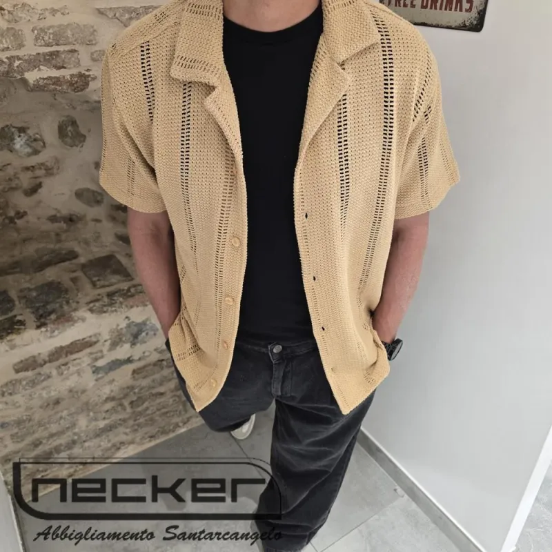 CAMICIA 0074 BEIGE