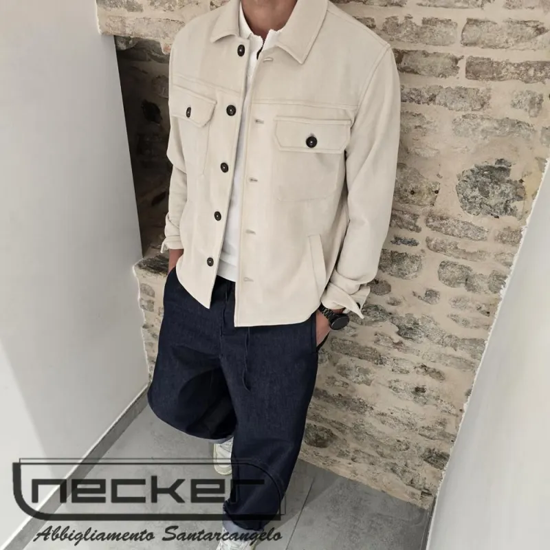 GIUBBINO OVERSHIRT 0022 BEIGE