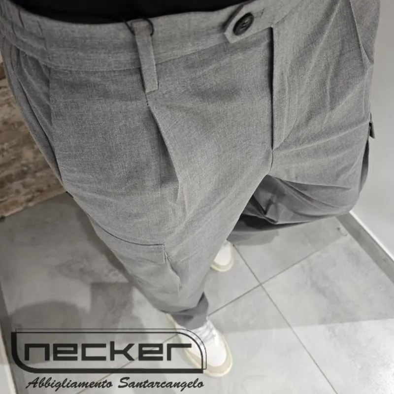 PANTALONE 0194 GRIGIO