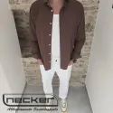 CAMICIA ADAM 900 MARRONE COL 162