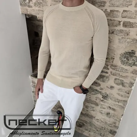 MAGLIA M07 BEIGE