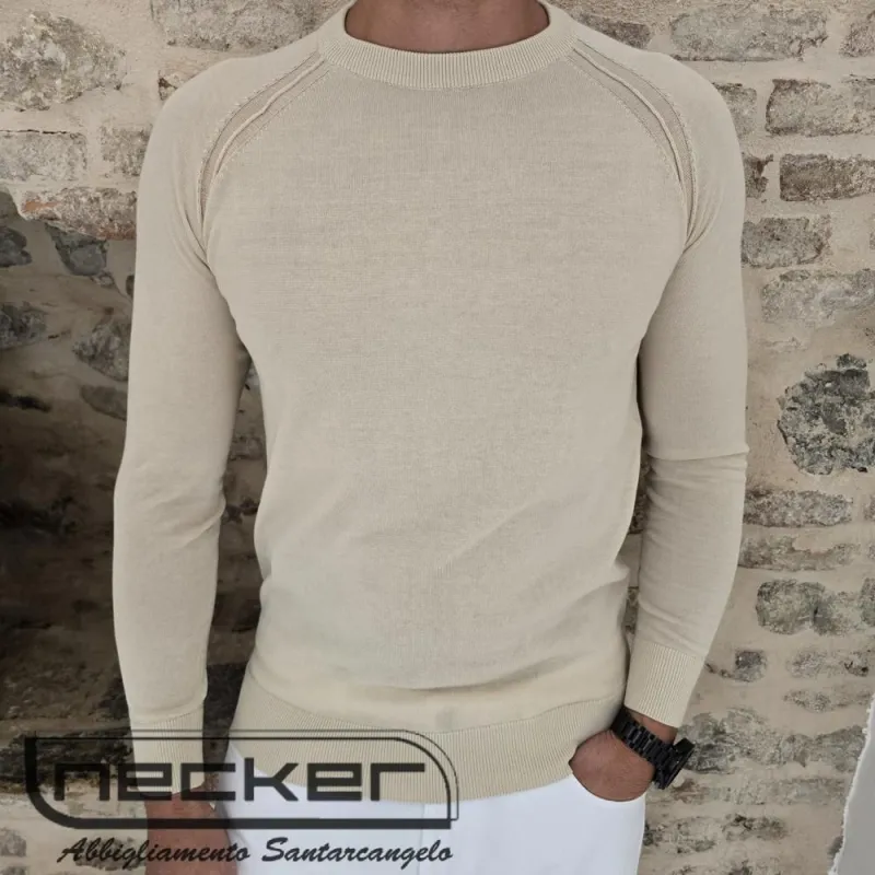 MAGLIA M07 BEIGE