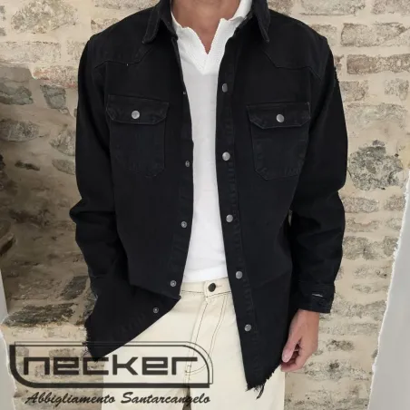 OVERSHIRT J08 NERO