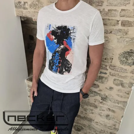 T-SHIRT STAMPA Q138