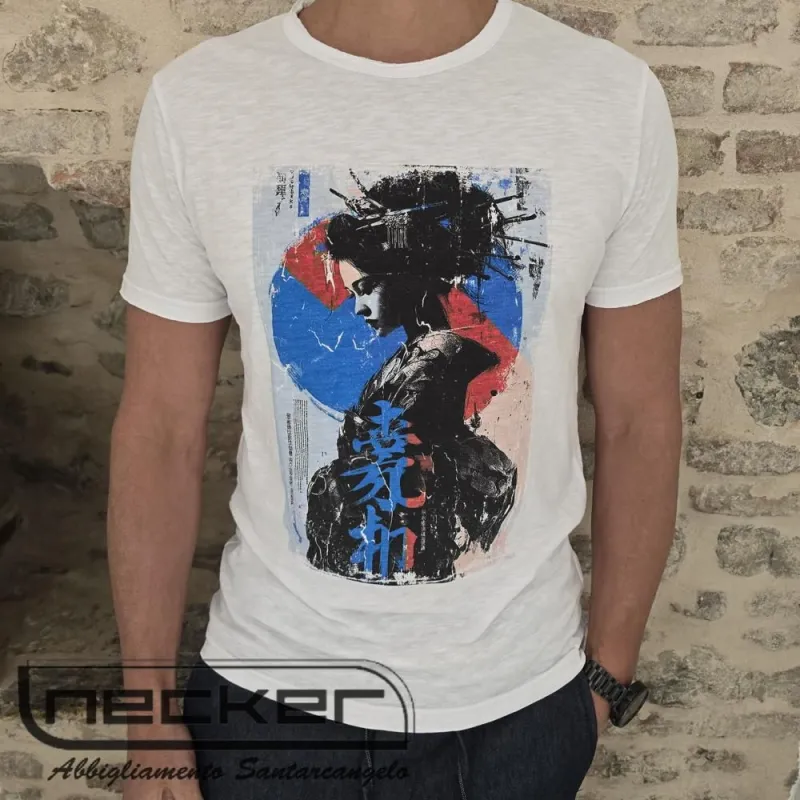 T-SHIRT STAMPA Q138