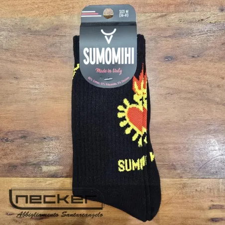 CALZINO SACRED HEART BLACK