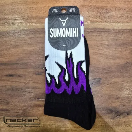CALZINO FLAME PURPLE S006