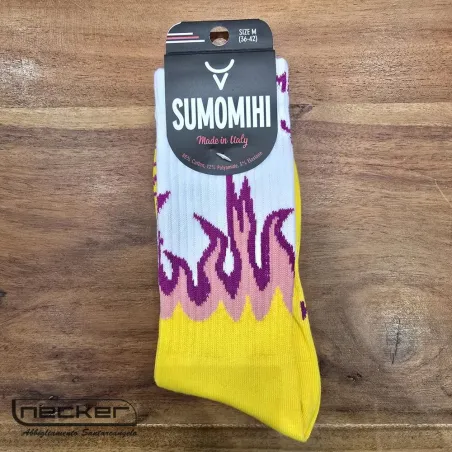 CALZINO FLAME YELLOW S004