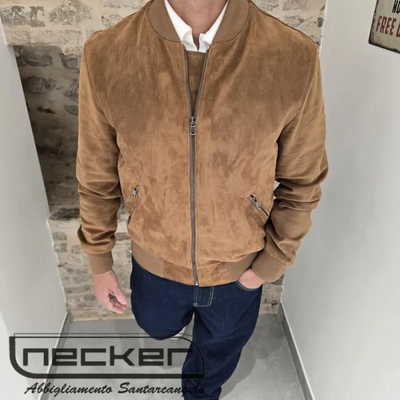 BOMBER SCAMOSCIATO BRUCIATO