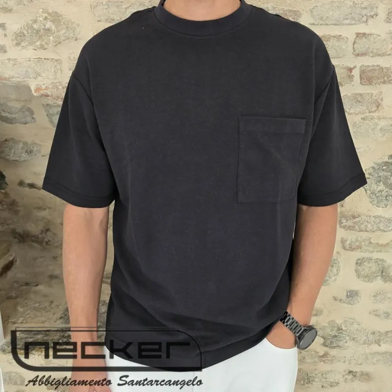 T-SHIRT OSCAR 0137 BLACK