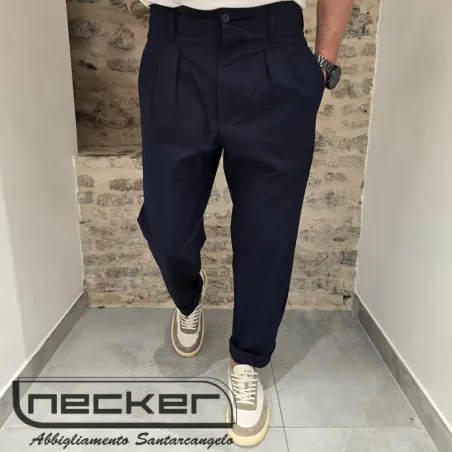 PANTALONE PADEL 6008 BLU
